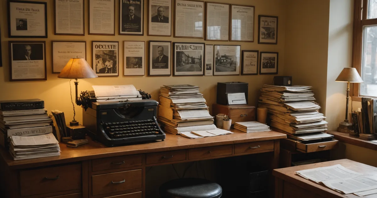 Small-town sports publisher reviewing limited budget resources